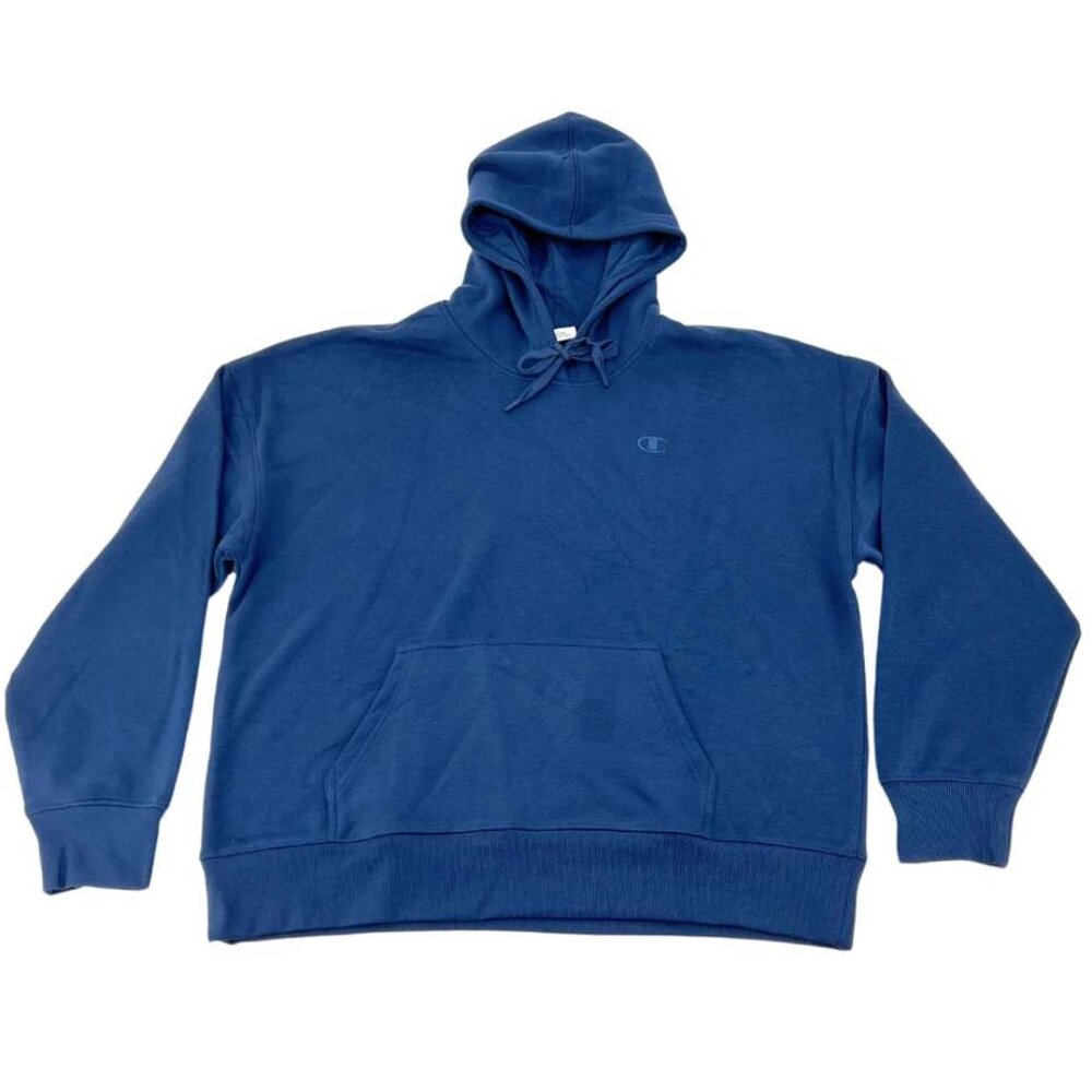 Champion Women's Blue Pullover Hoodie | Size Large